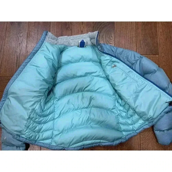 Patagonia Goose Down Puffer Jacket Coat Full Zip Fitted Y2K Small Women’s - Picture 5 of 13